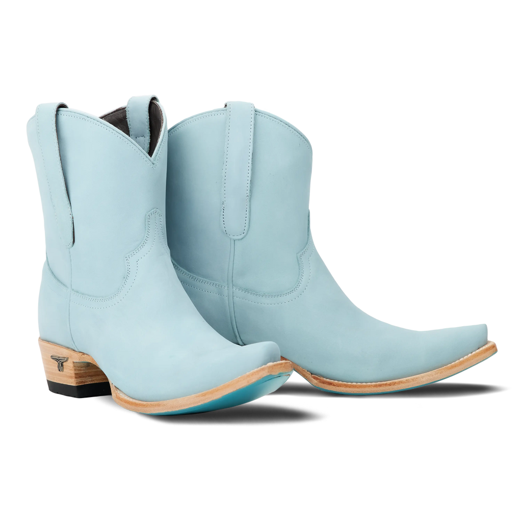 Emma Jane Bootie - Powder Blue **Final Sale**