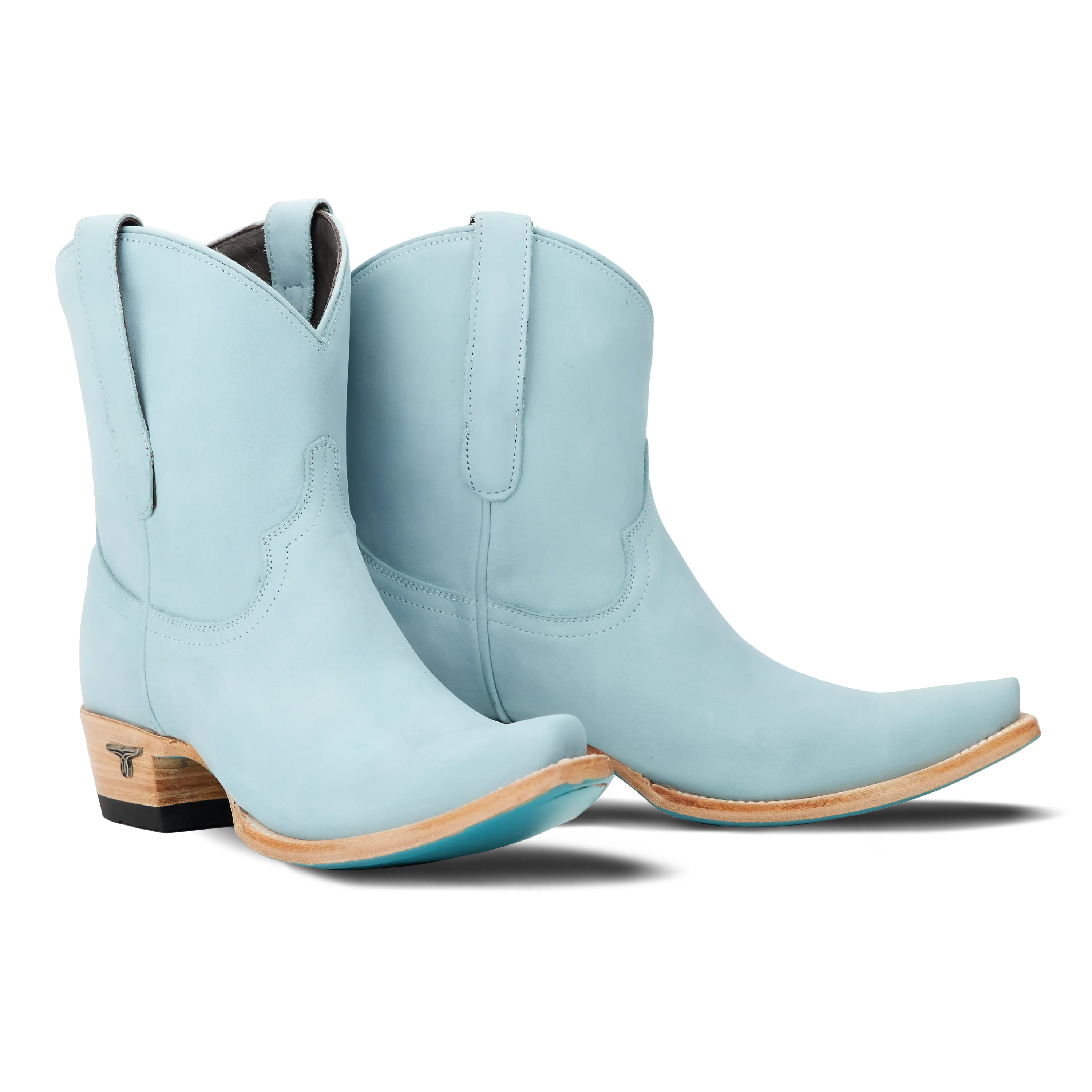 Emma Jane Bootie - Powder Blue **Final Sale**