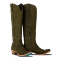 Sandaga Knee High - Olive Suede
