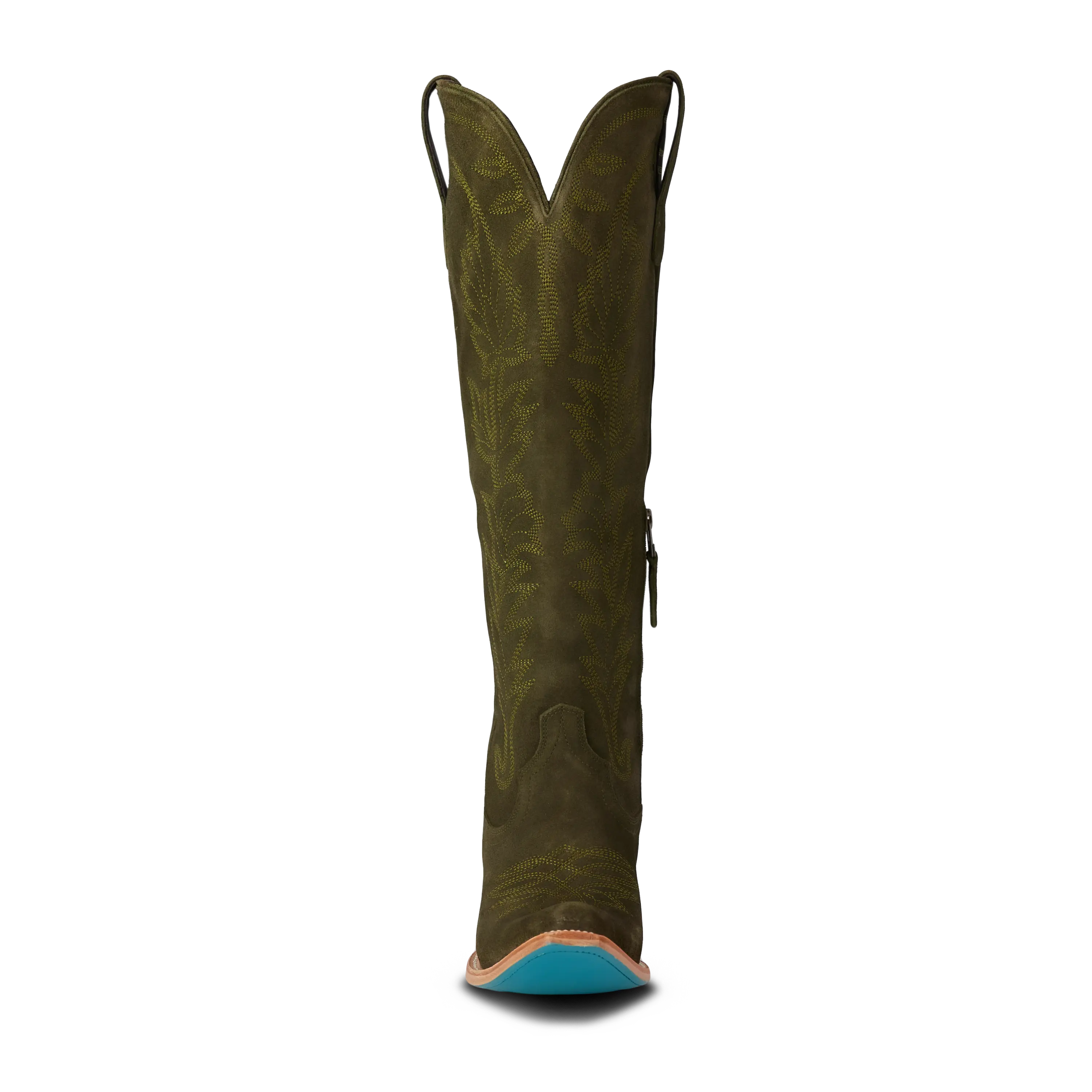 Sandaga Knee High - Olive Suede