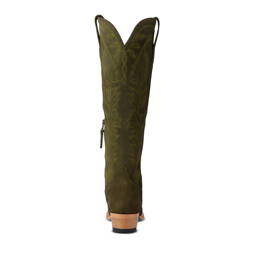 Sandaga Knee High - Olive Suede