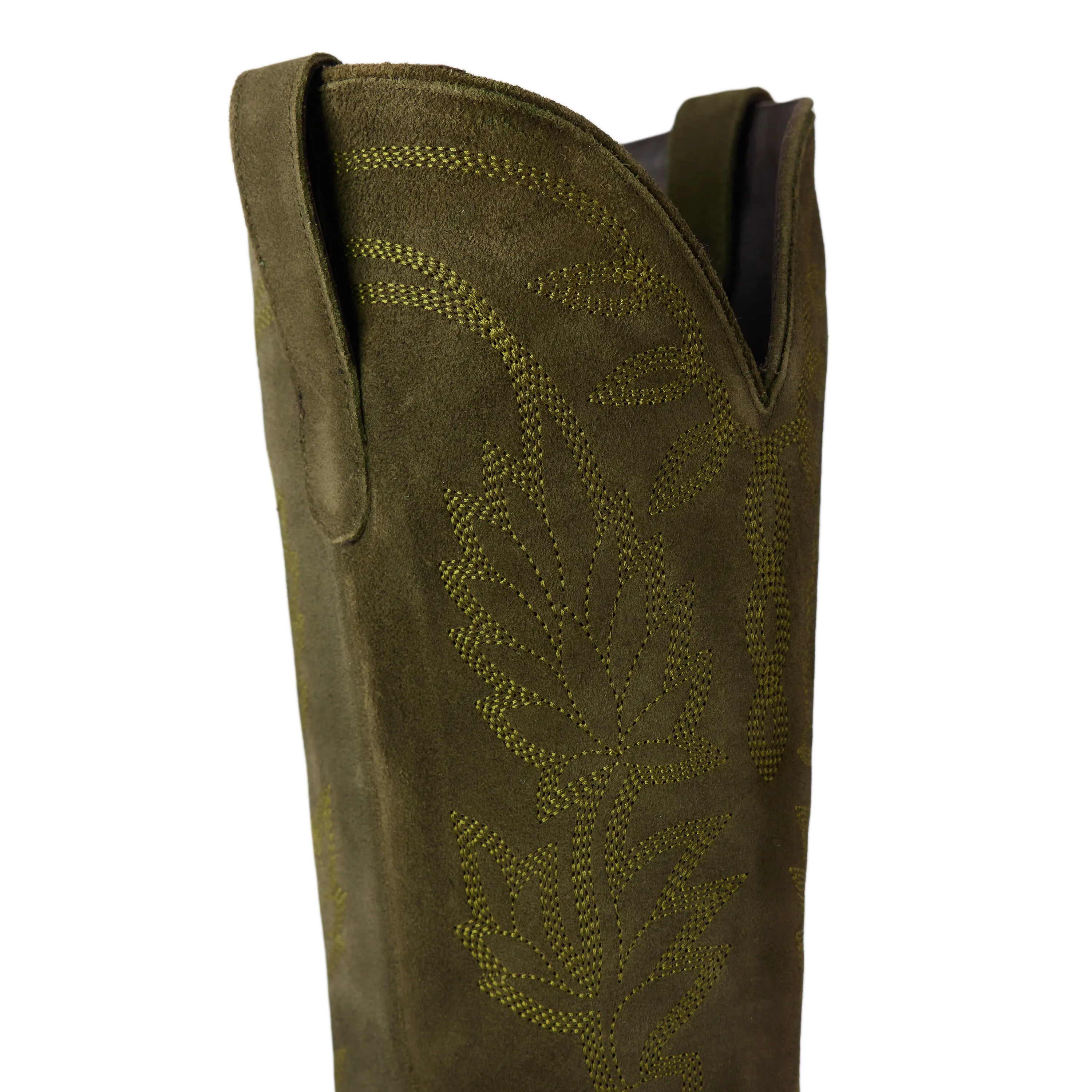 Sandaga Knee High - Olive Suede
