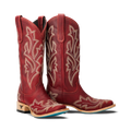 Saratoga Square Boot - Smoldering Ruby
