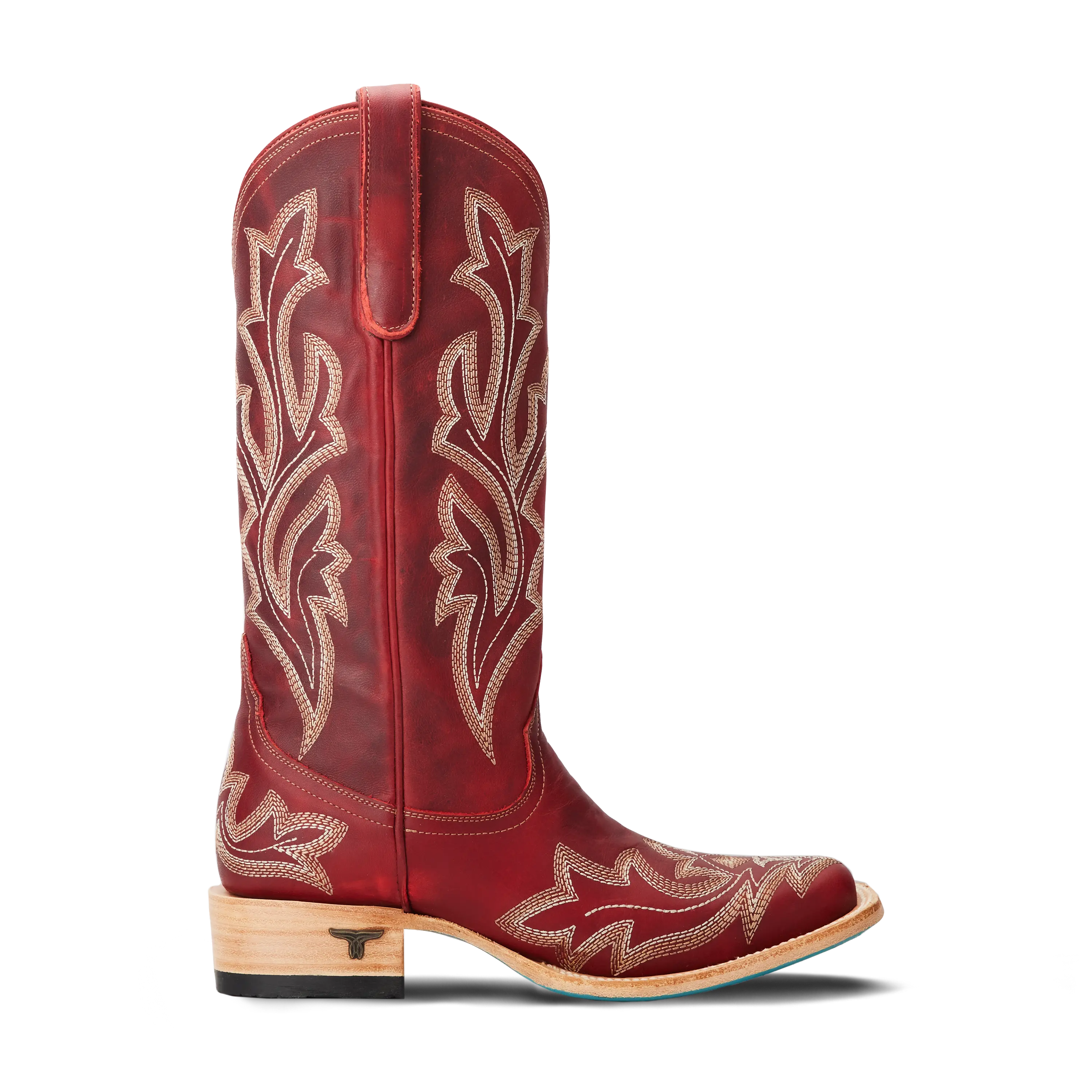 Saratoga Square Boot - Smoldering Ruby