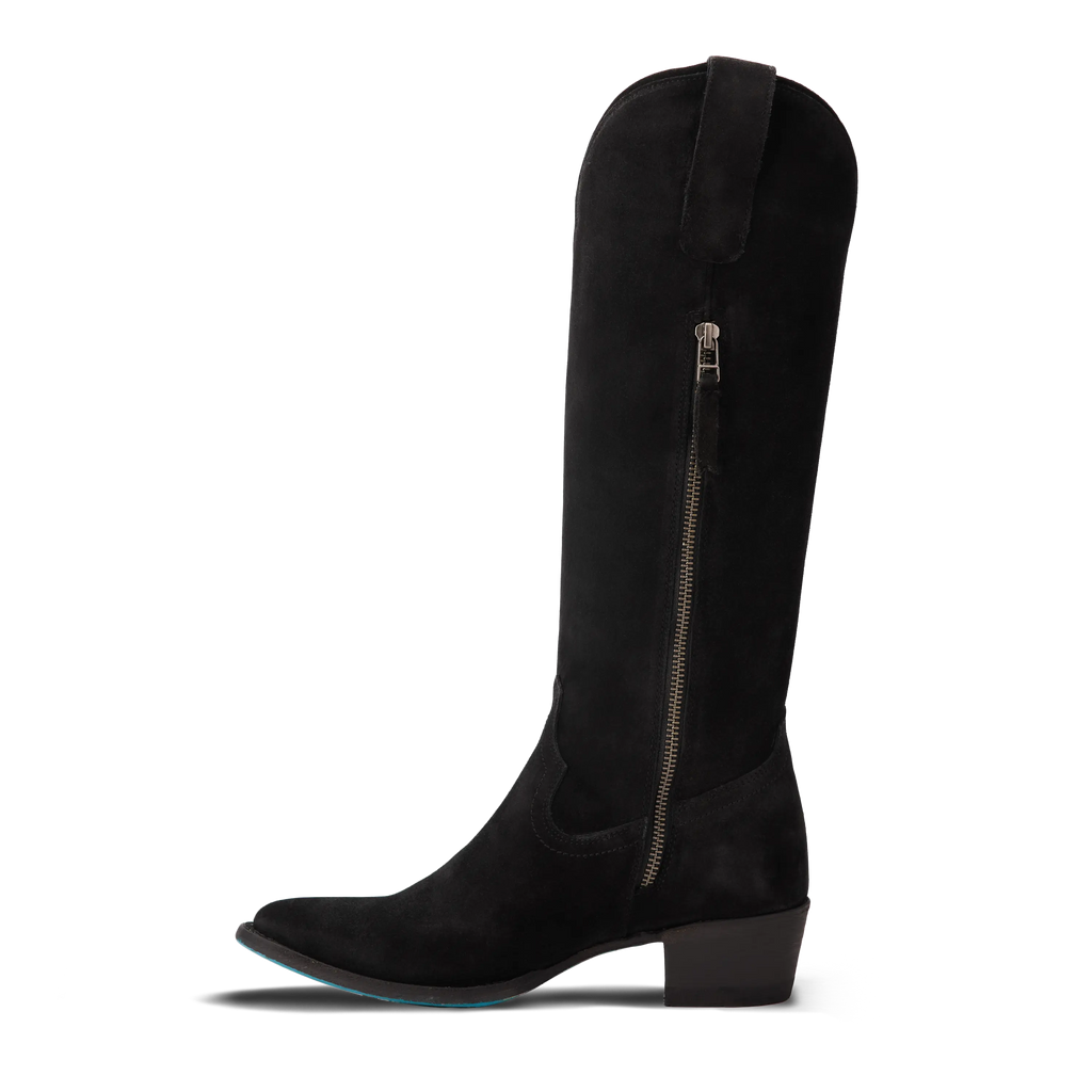 Plain Jane Boot - Soft Black Suede **Final Sale**