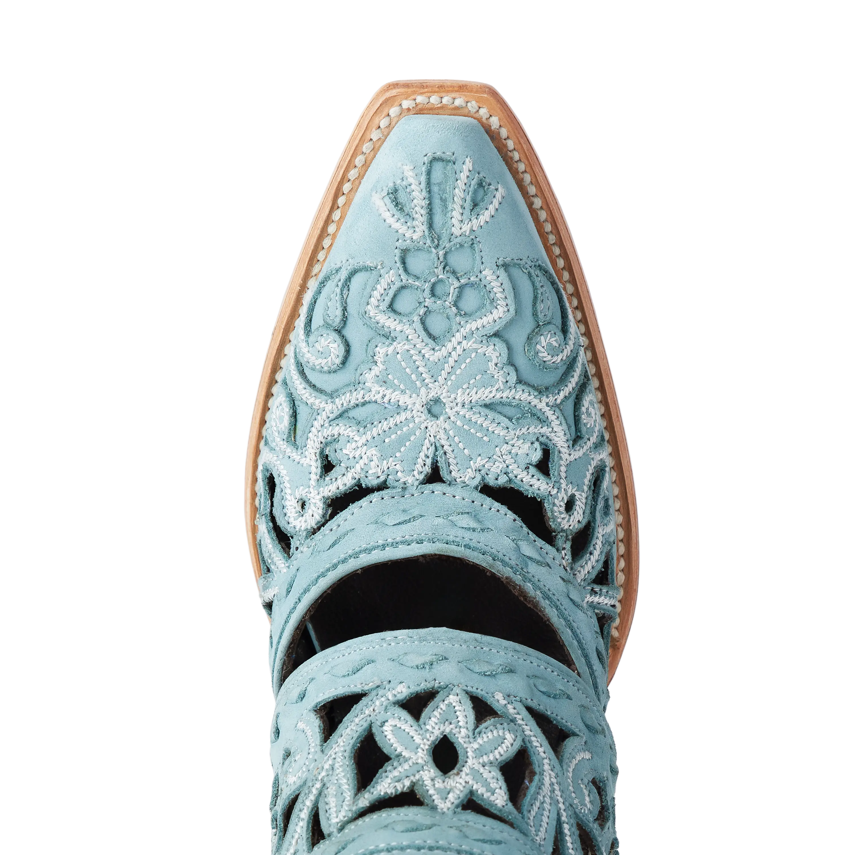 Robin Cut Out Slingback Mule - Powder Blue