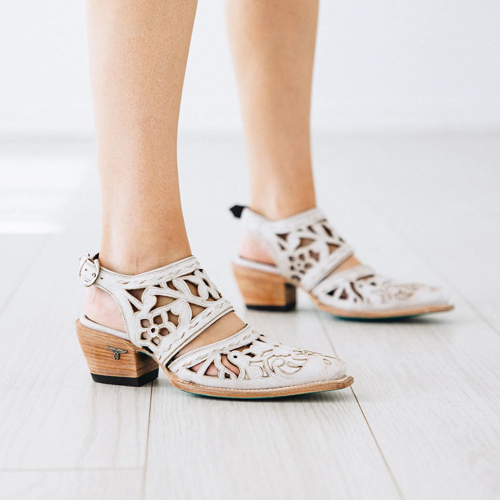 Robin Cut Out Slingback Mule - Ceramic Crackle