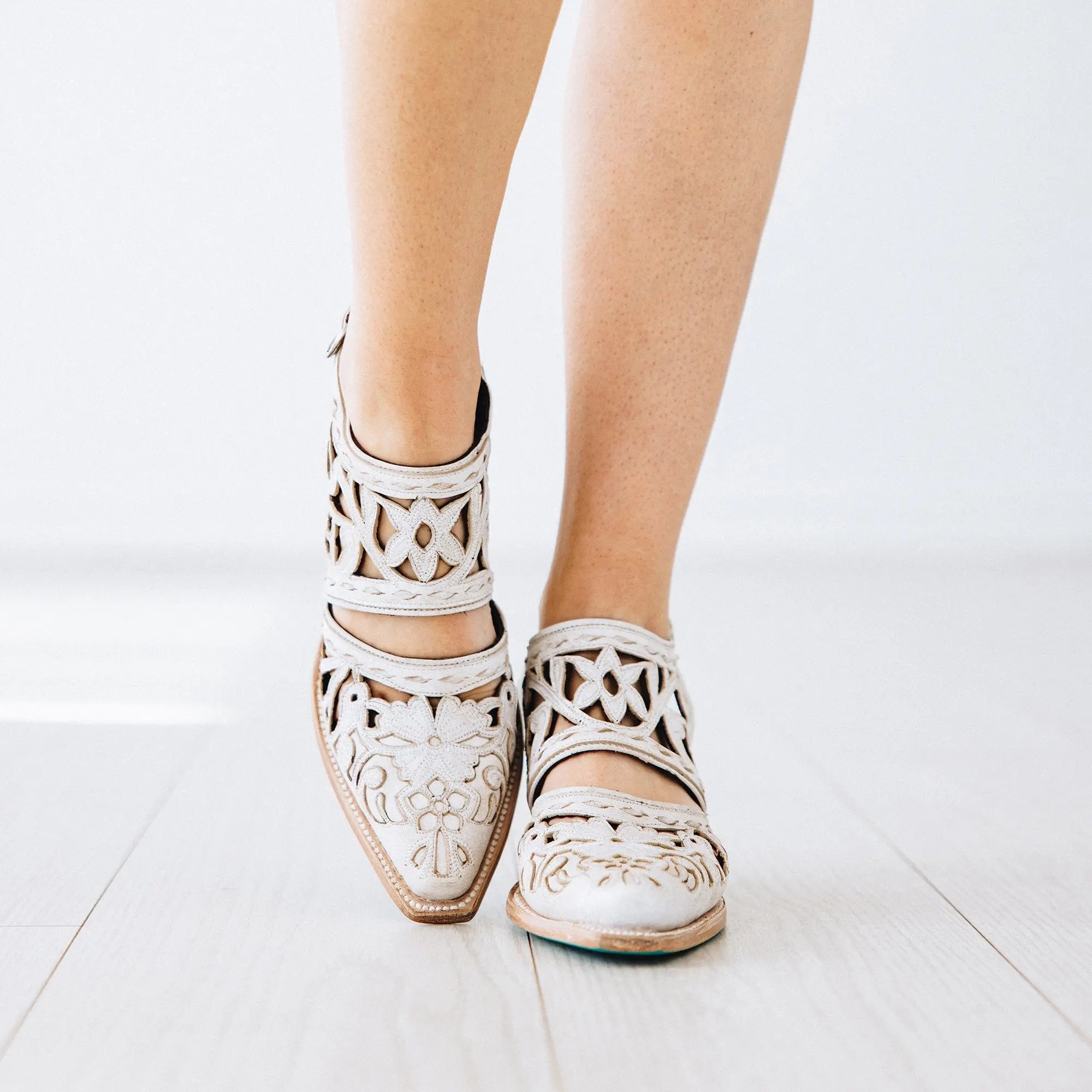 Robin Cut Out Slingback Mule - Ceramic Crackle