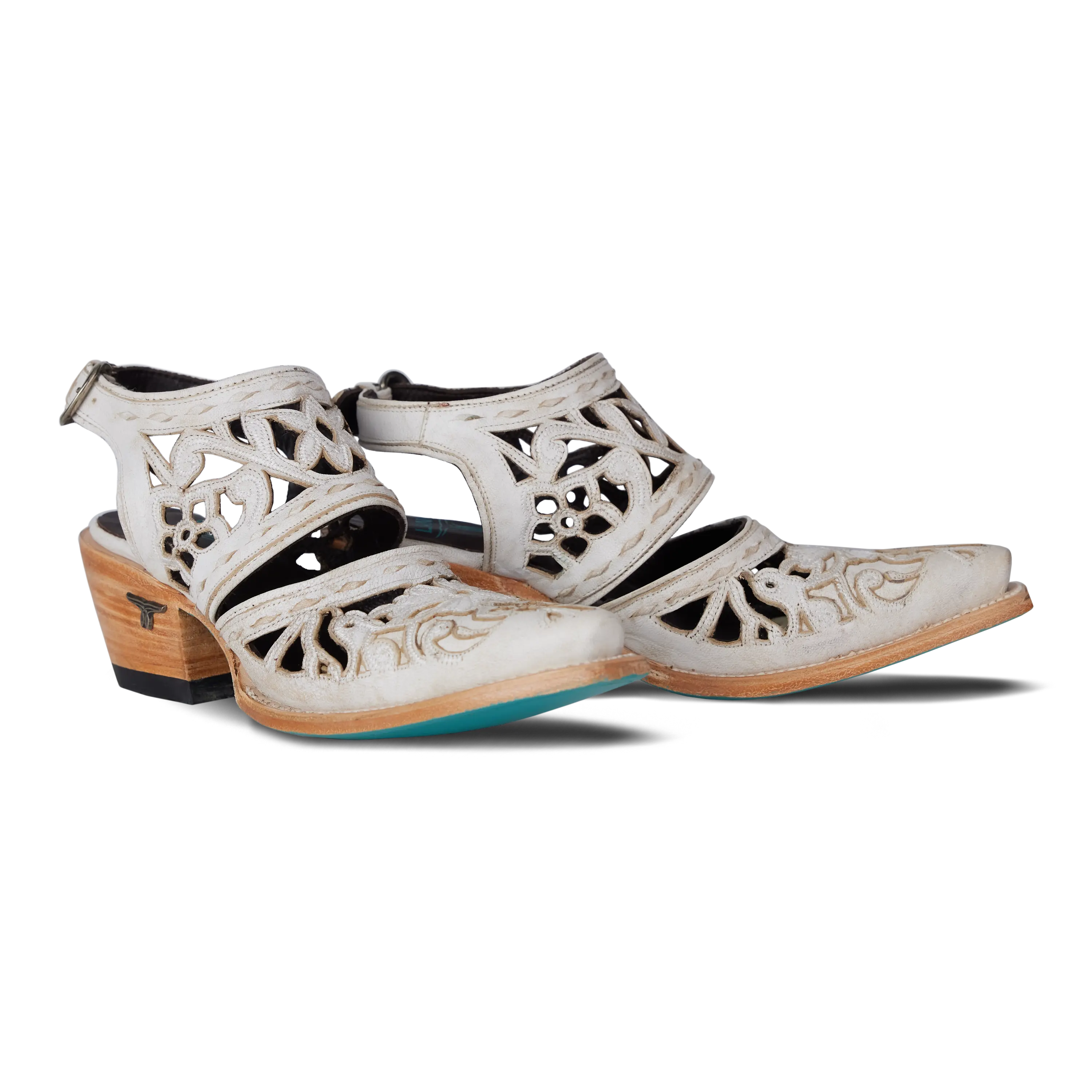 Robin Cut Out Slingback Mule - Ceramic Crackle