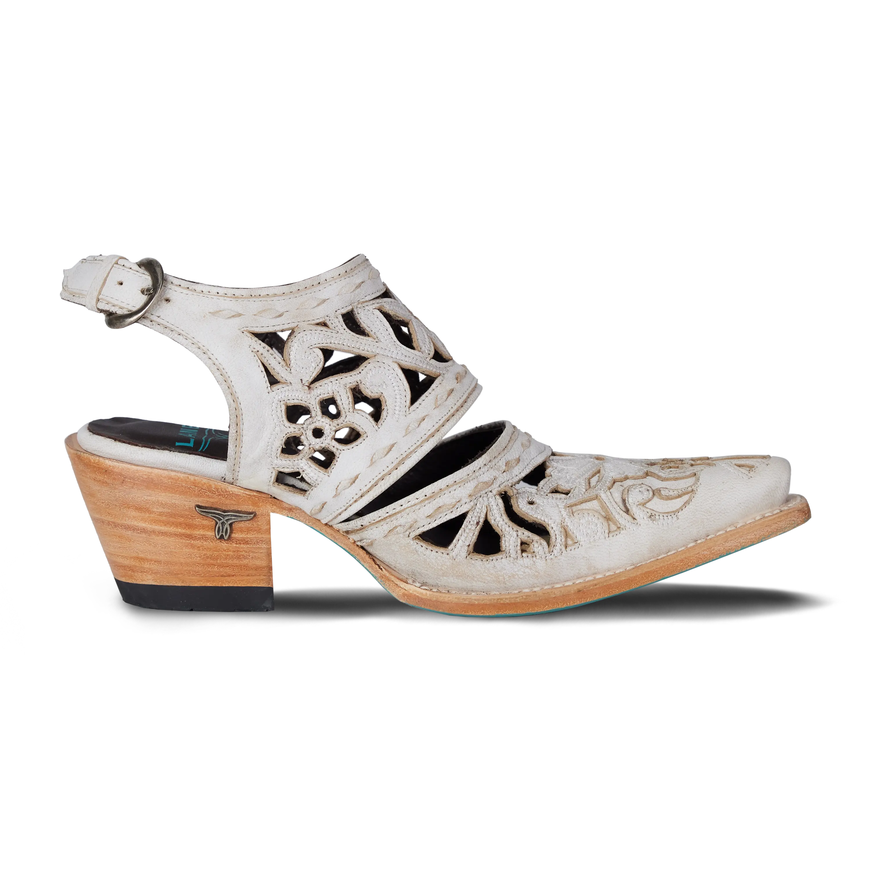 Robin Cut Out Slingback Mule - Ceramic Crackle