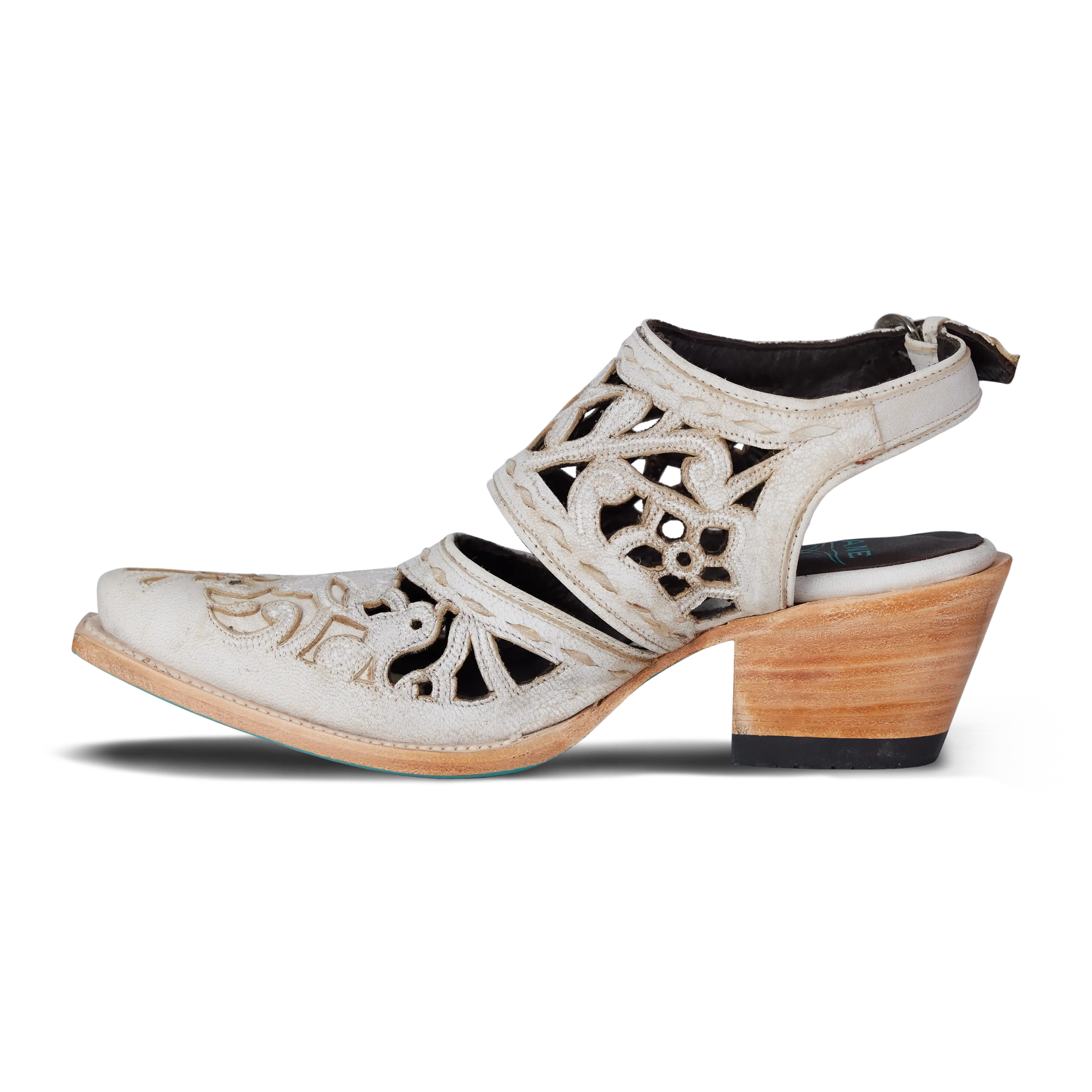 Robin Cut Out Slingback Mule - Ceramic Crackle