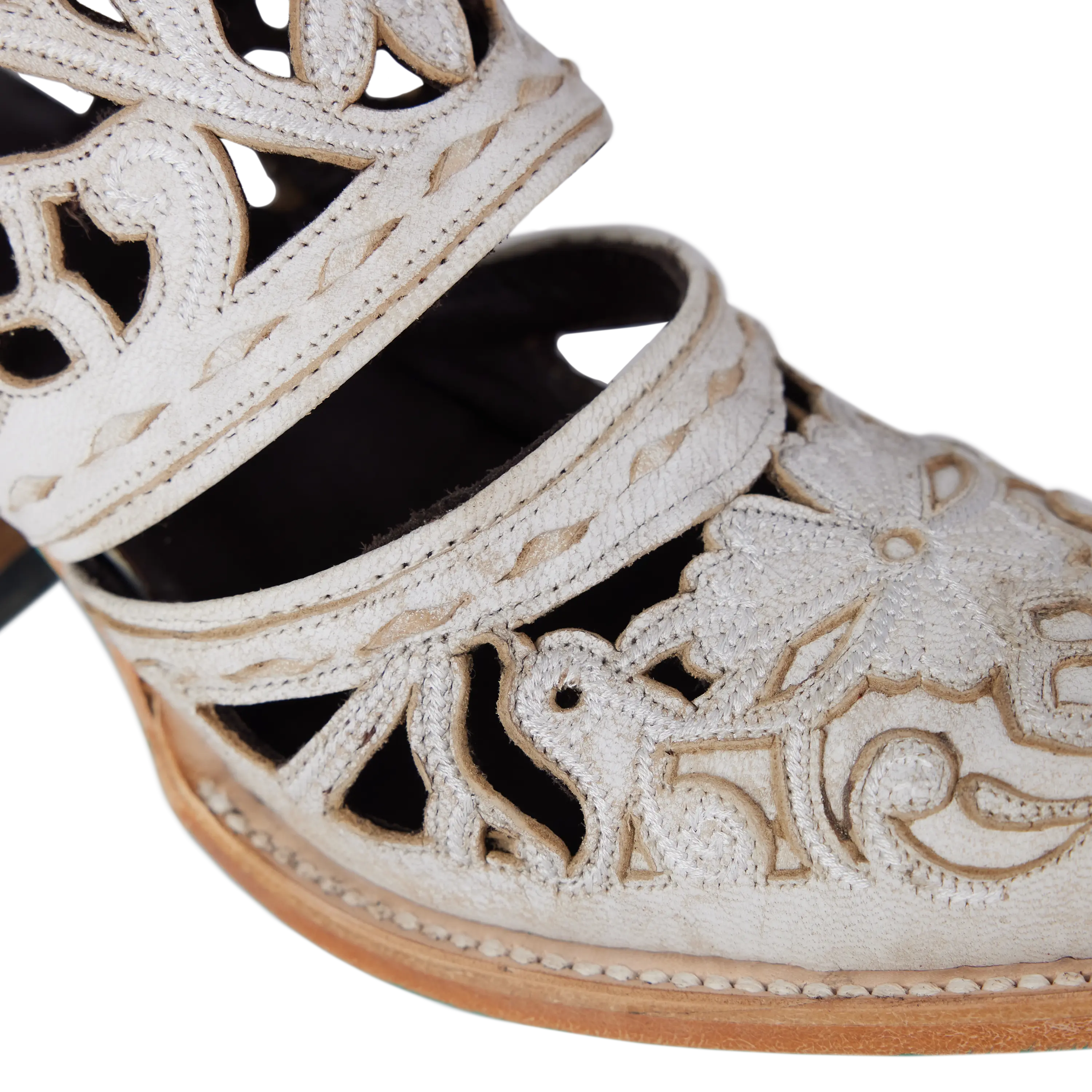 Robin Cut Out Slingback Mule - Ceramic Crackle