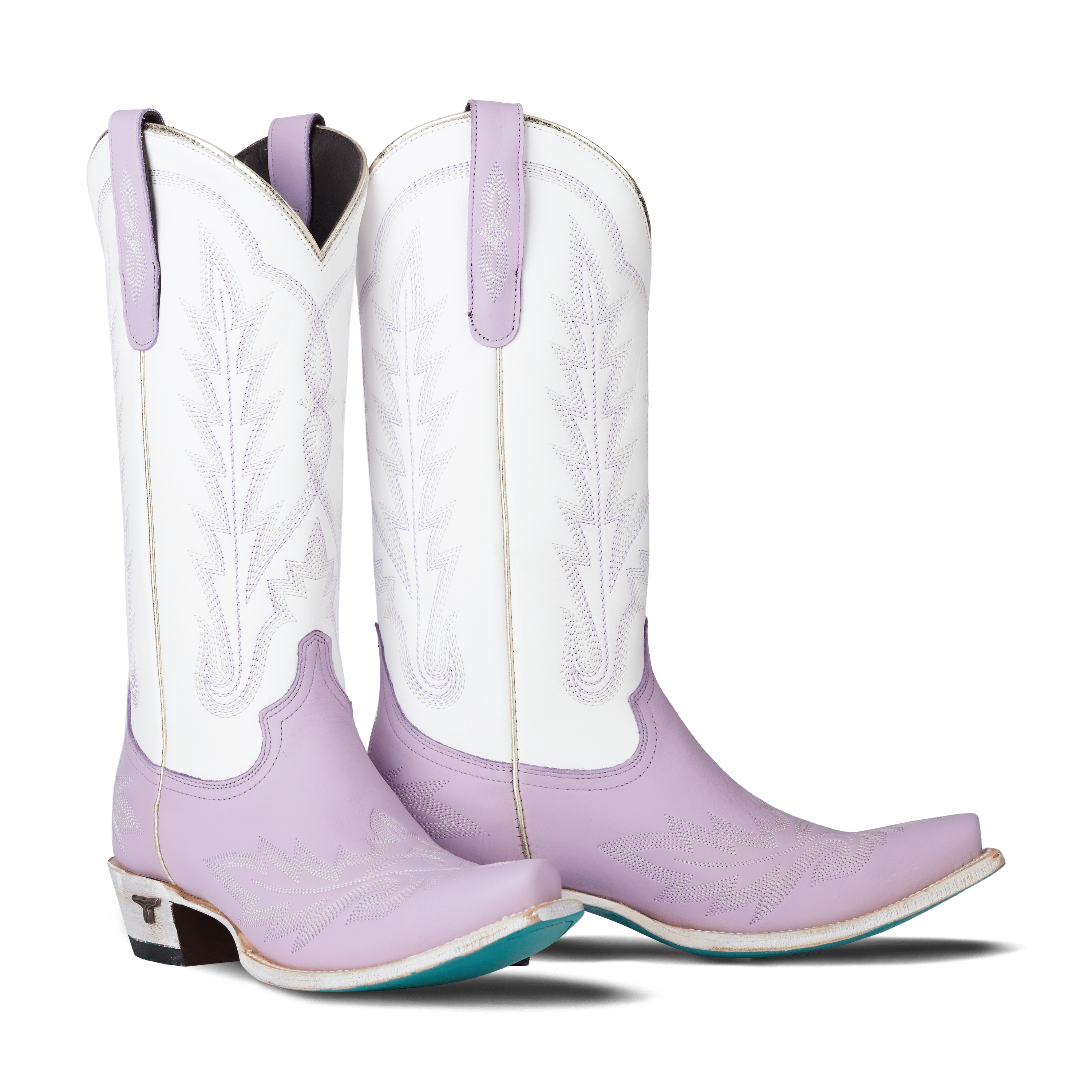 Lexington Boot - Lovely Lavender/Matte White