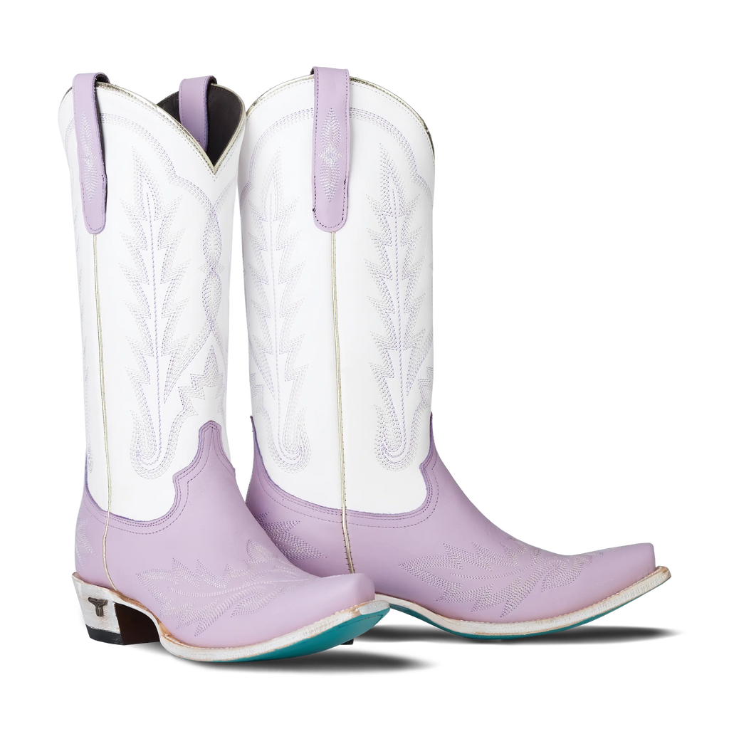 Lexington Boot - Lovely Lavender/Matte White