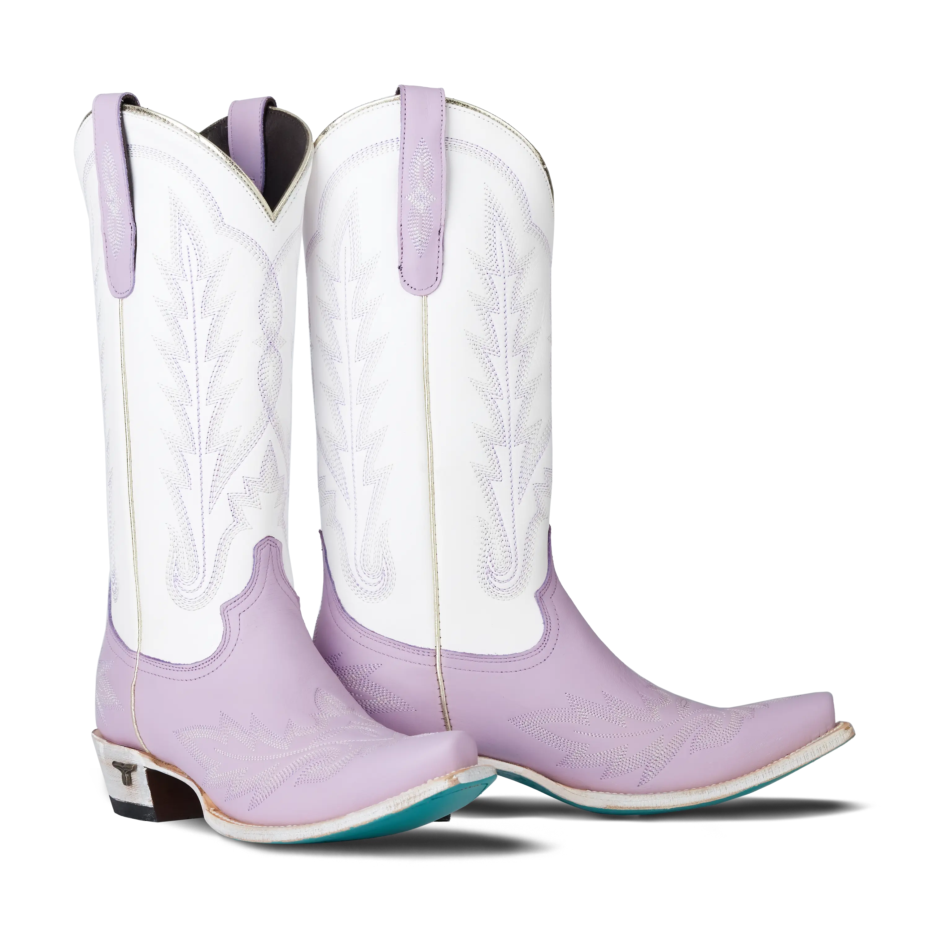 Lexington Boot - Lovely Lavender/Matte White