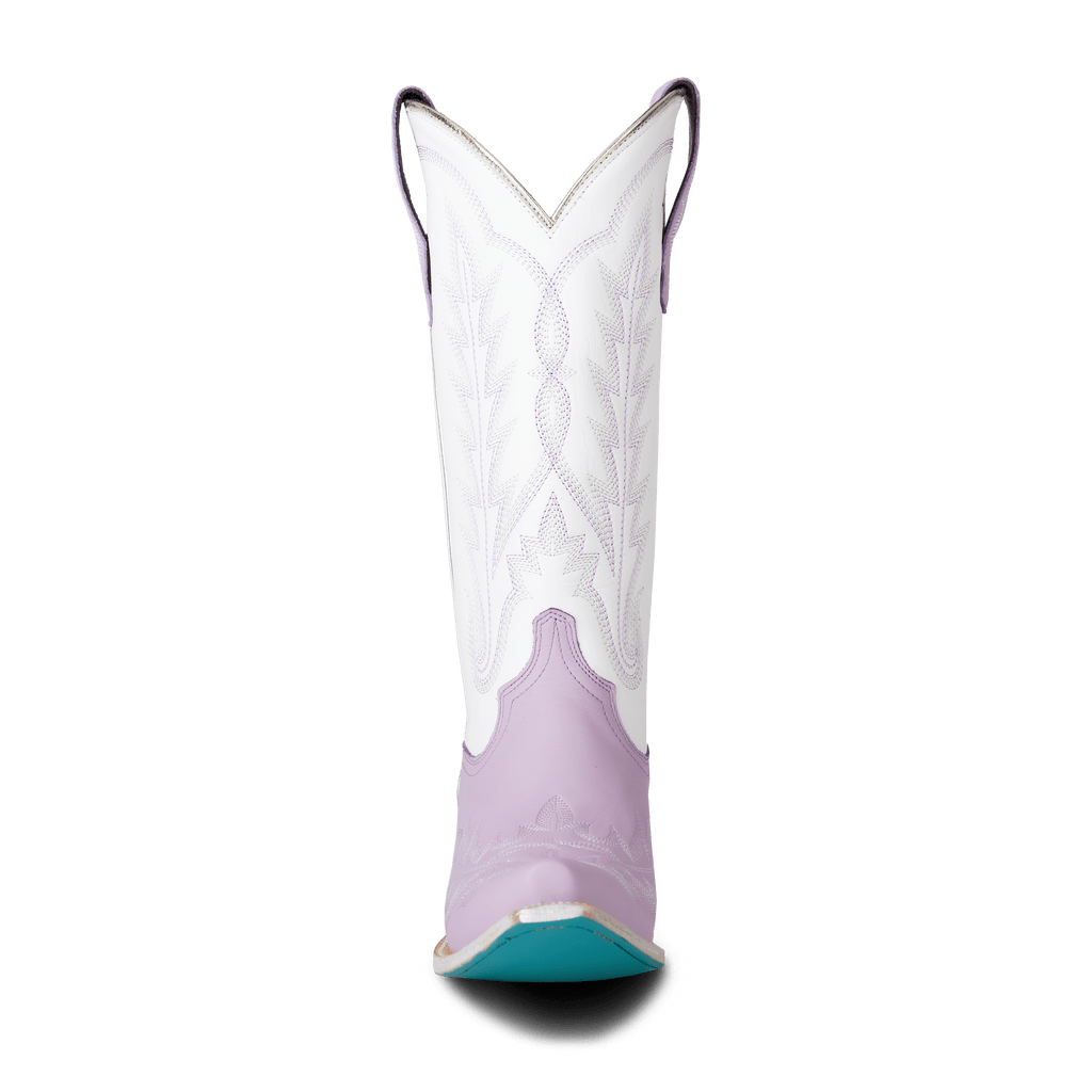 Lexington Boot - Lovely Lavender/Matte White