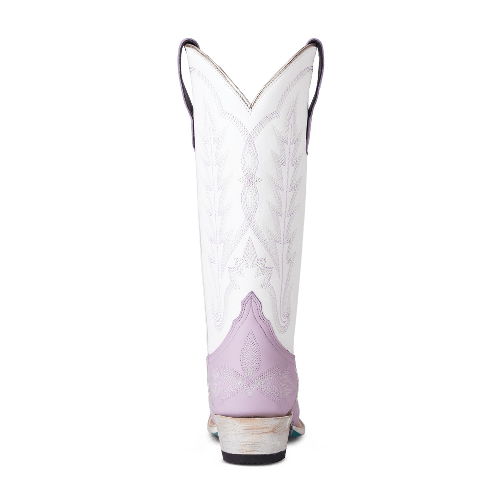 Lexington Boot - Lovely Lavender/Matte White