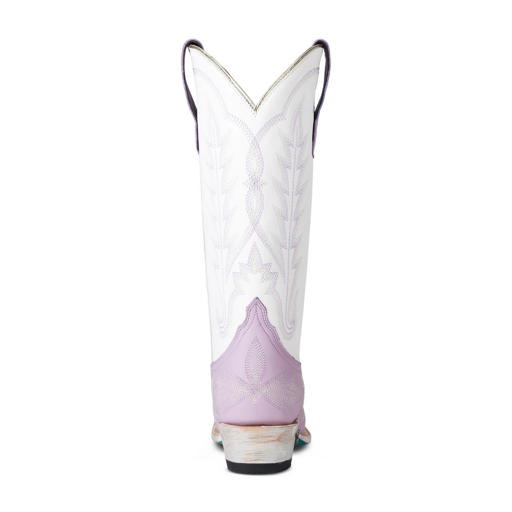 Lexington Boot - Lovely Lavender/Matte White