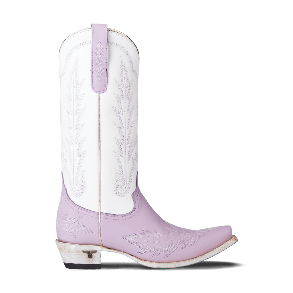 Lexington Boot - Lovely Lavender/Matte White