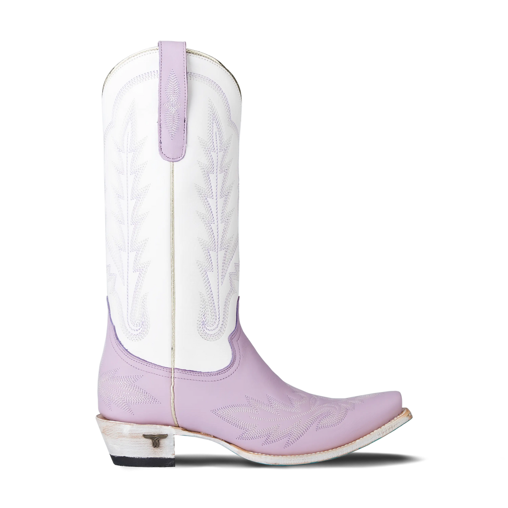 Lexington Boot - Lovely Lavender/Matte White