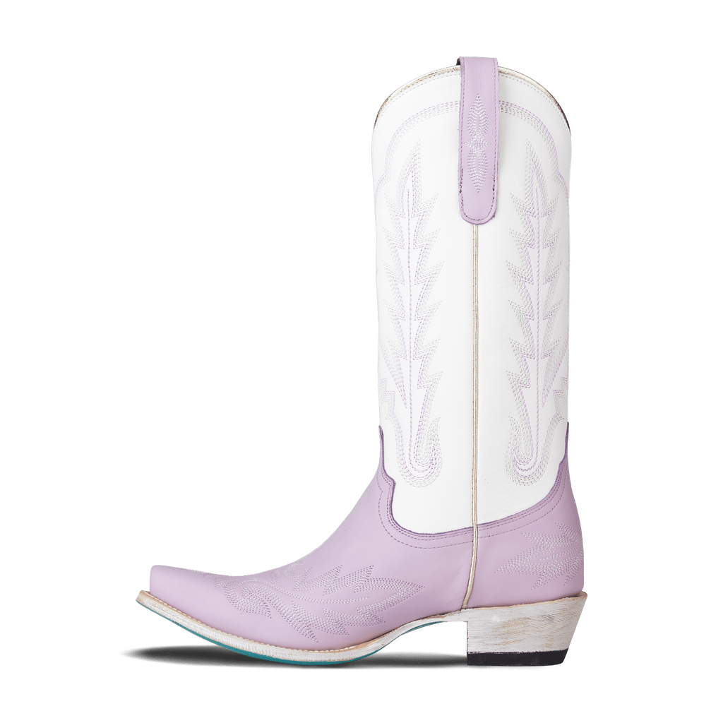 Lexington Boot - Lovely Lavender/Matte White