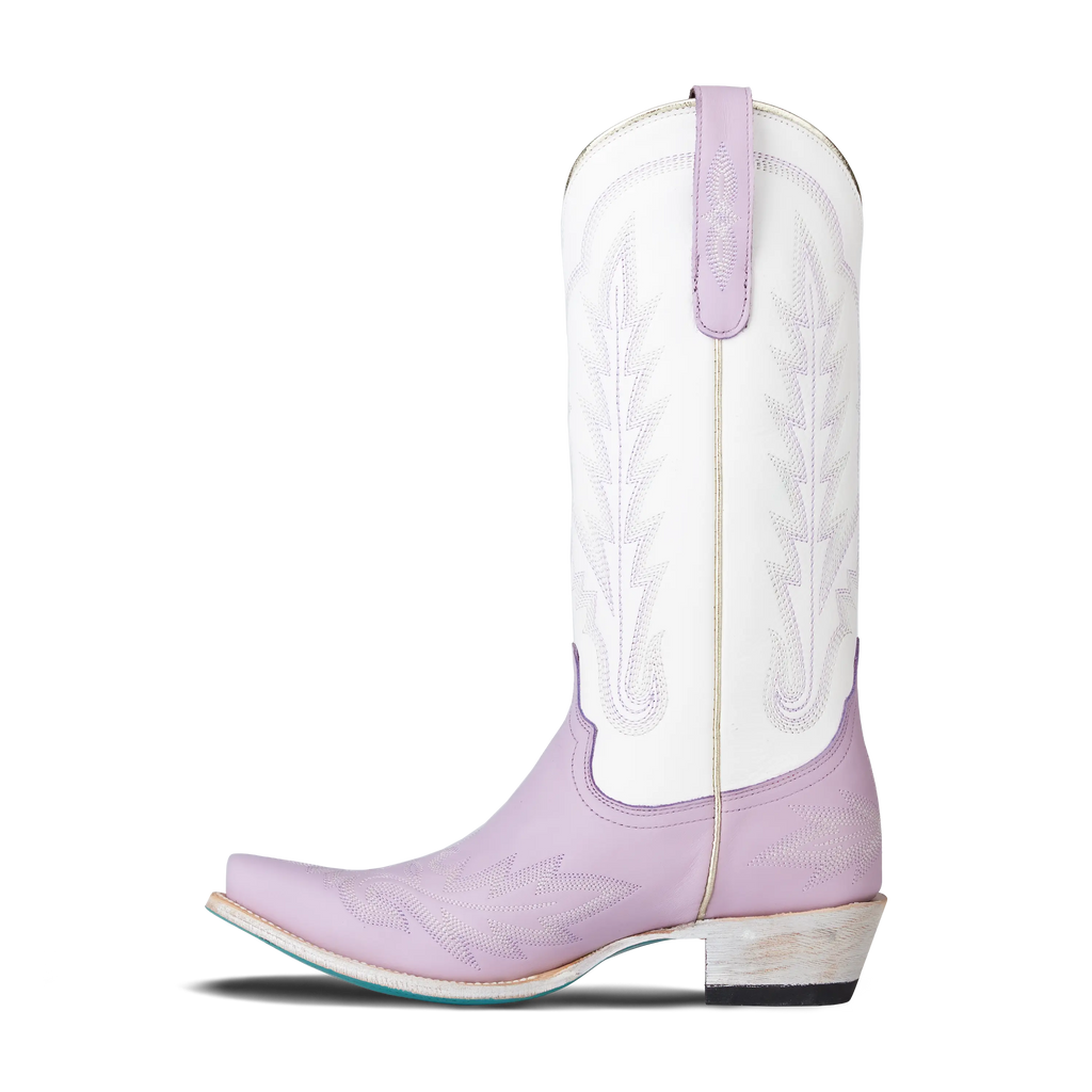Lexington Boot - Lovely Lavender/Matte White