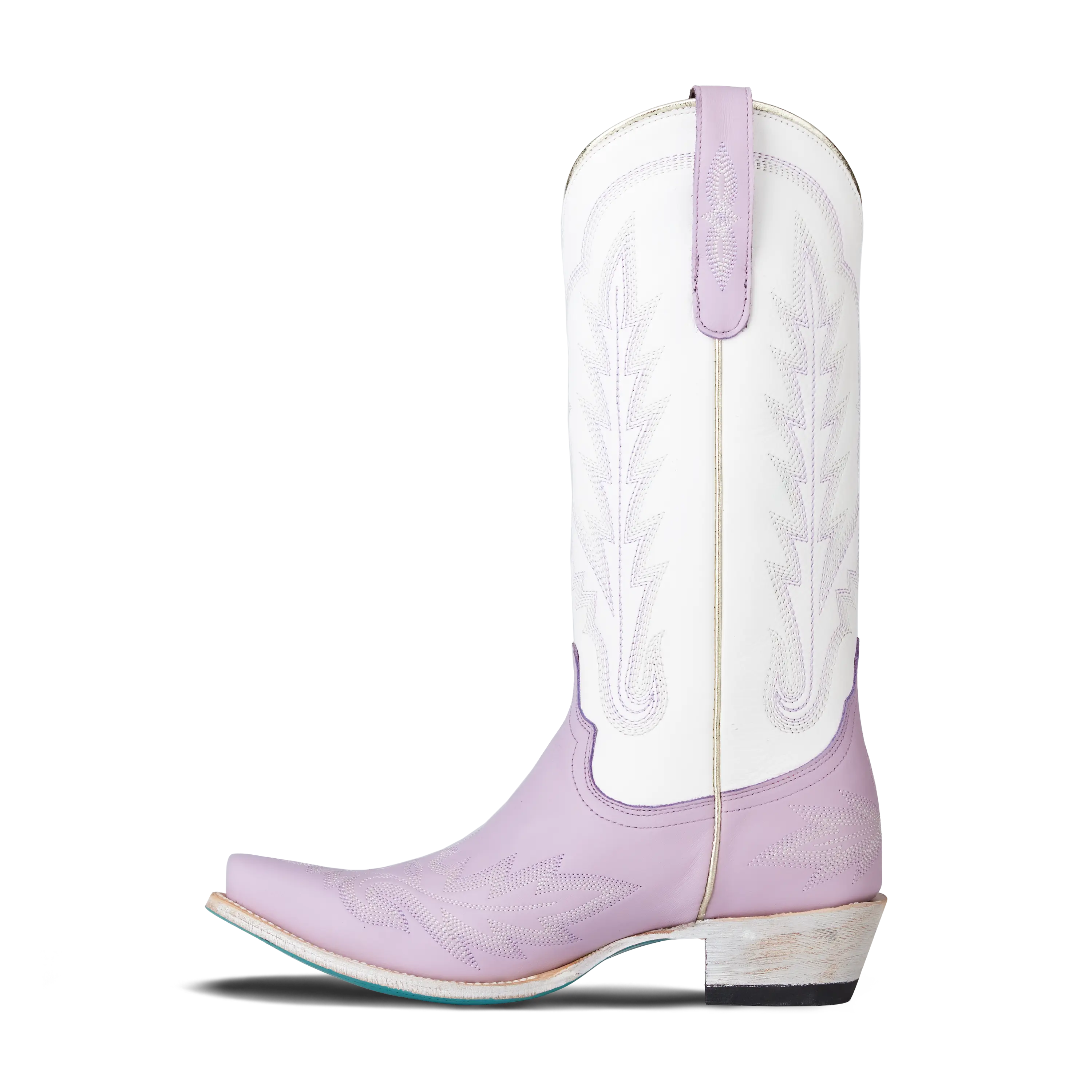 Lexington Boot - Lovely Lavender/Matte White