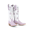 Kenzie Boot - Lovely Lavender/Matte White