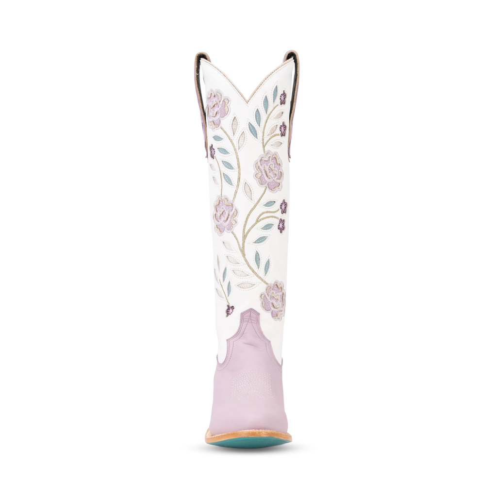 Kenzie Boot - Lovely Lavender/Matte White