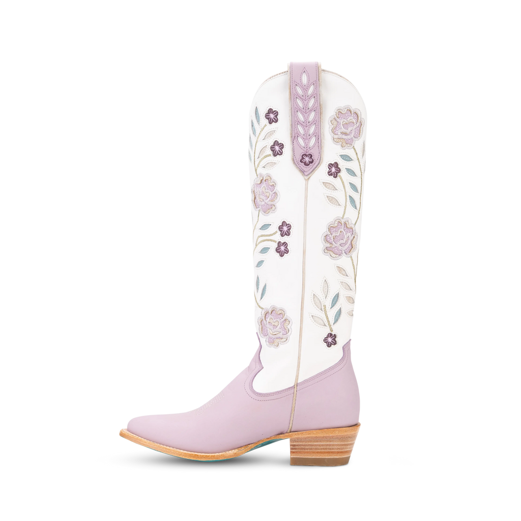 Kenzie Boot - Lovely Lavender/Matte White