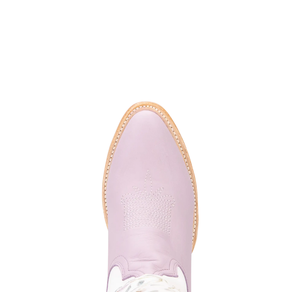 Kenzie Boot - Lovely Lavender/Matte White