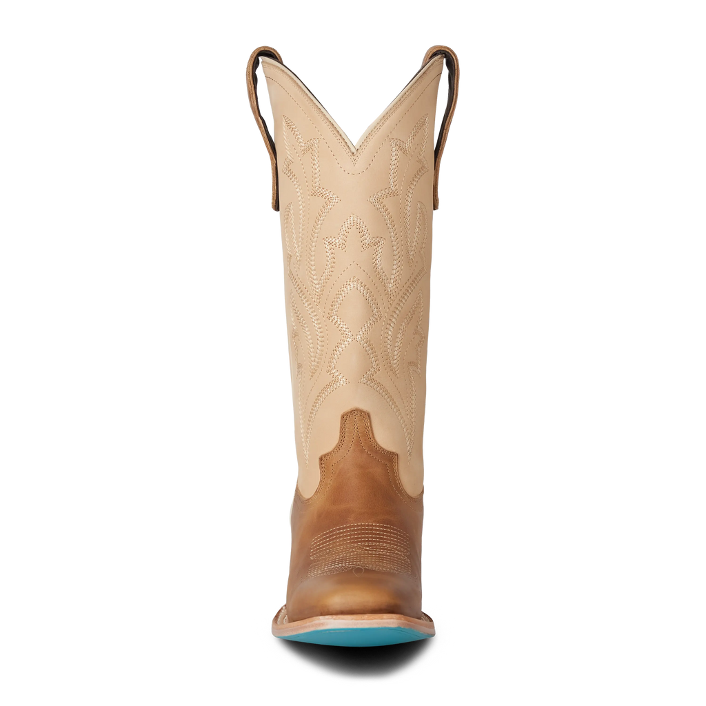 Classic Square Boot - Desert Clay & Pale Ivory
