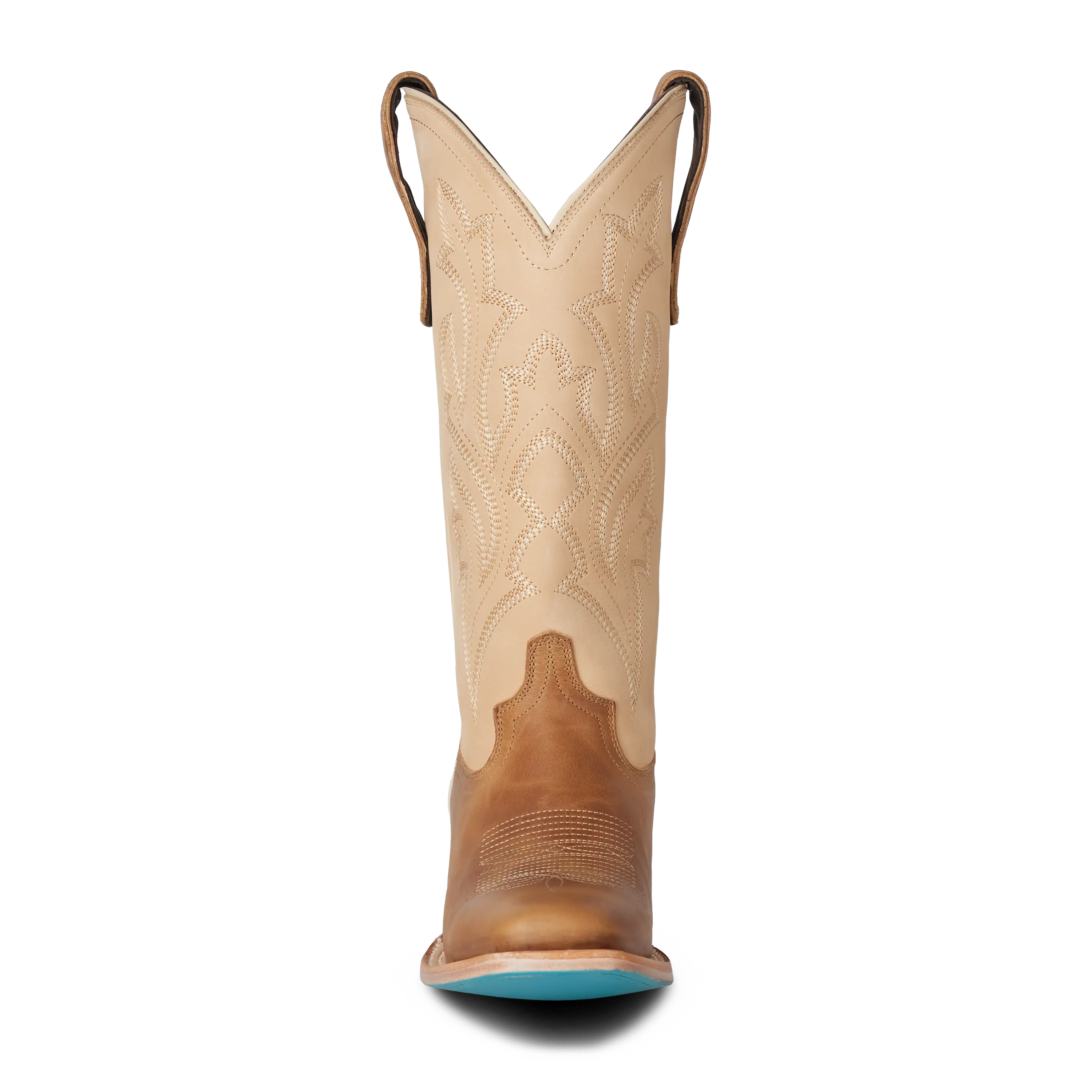 Classic Square Boot - Desert Clay & Pale Ivory