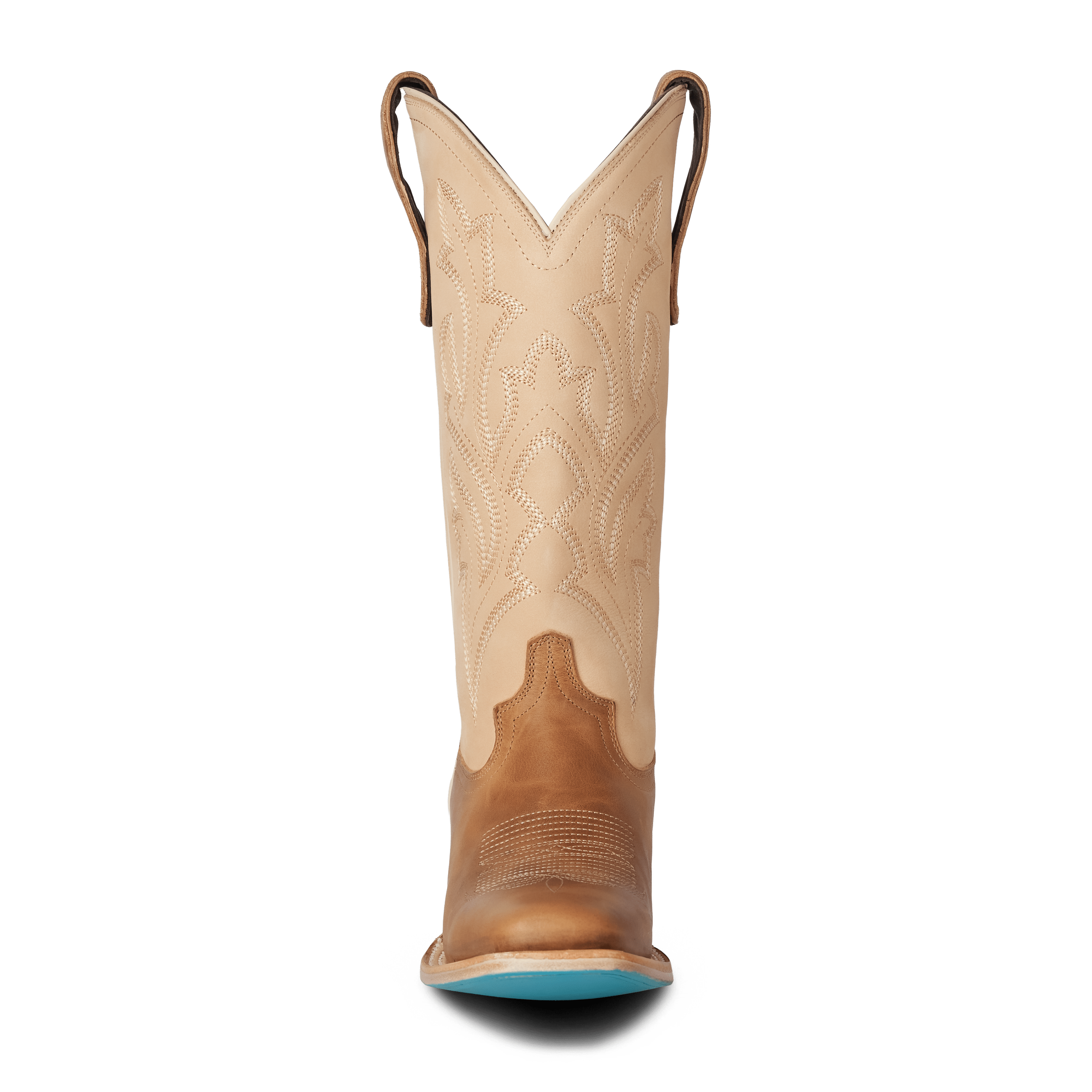 Classic Square Boot - Desert Clay & Pale Ivory