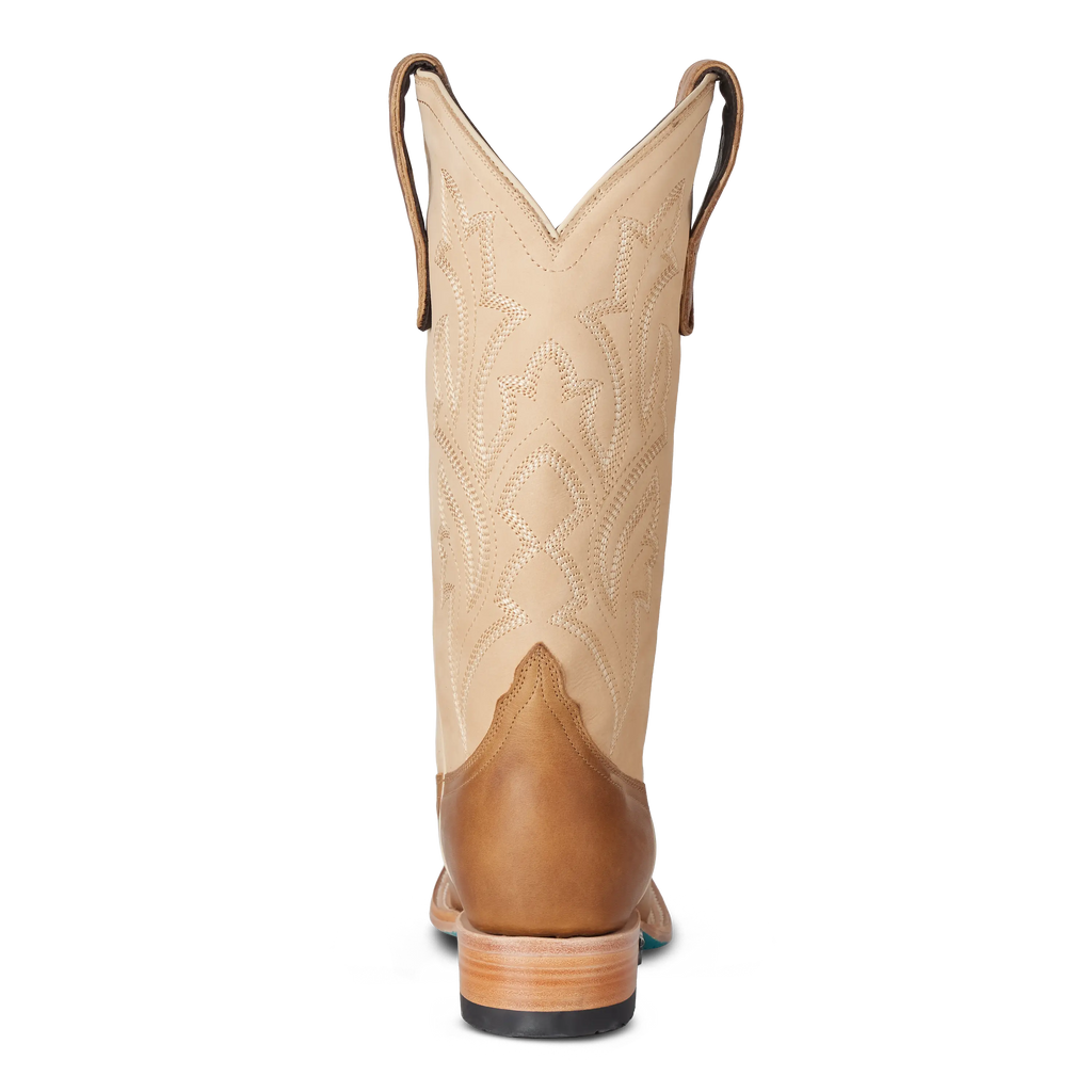 Classic Square Boot - Desert Clay & Pale Ivory