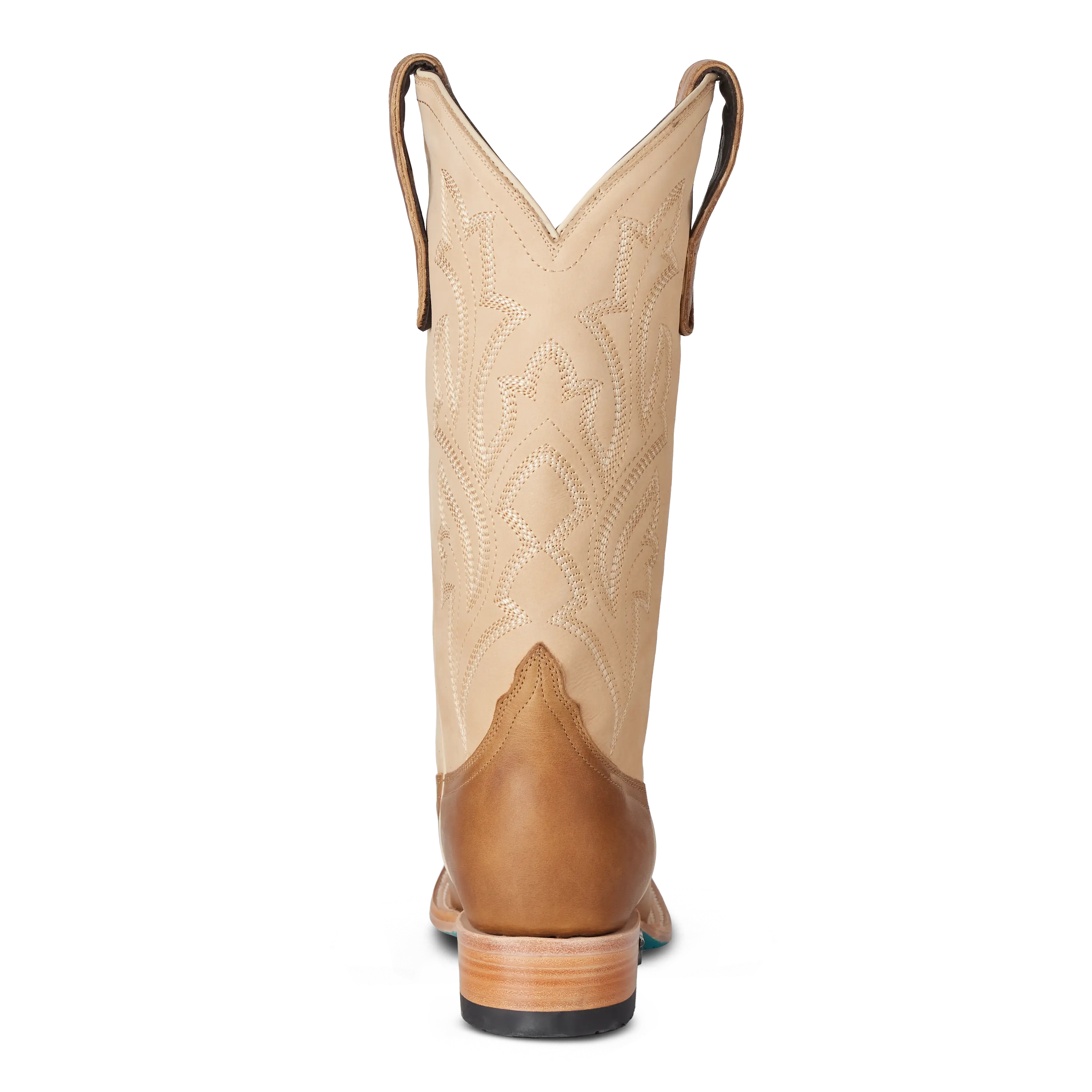 Classic Square Boot - Desert Clay & Pale Ivory
