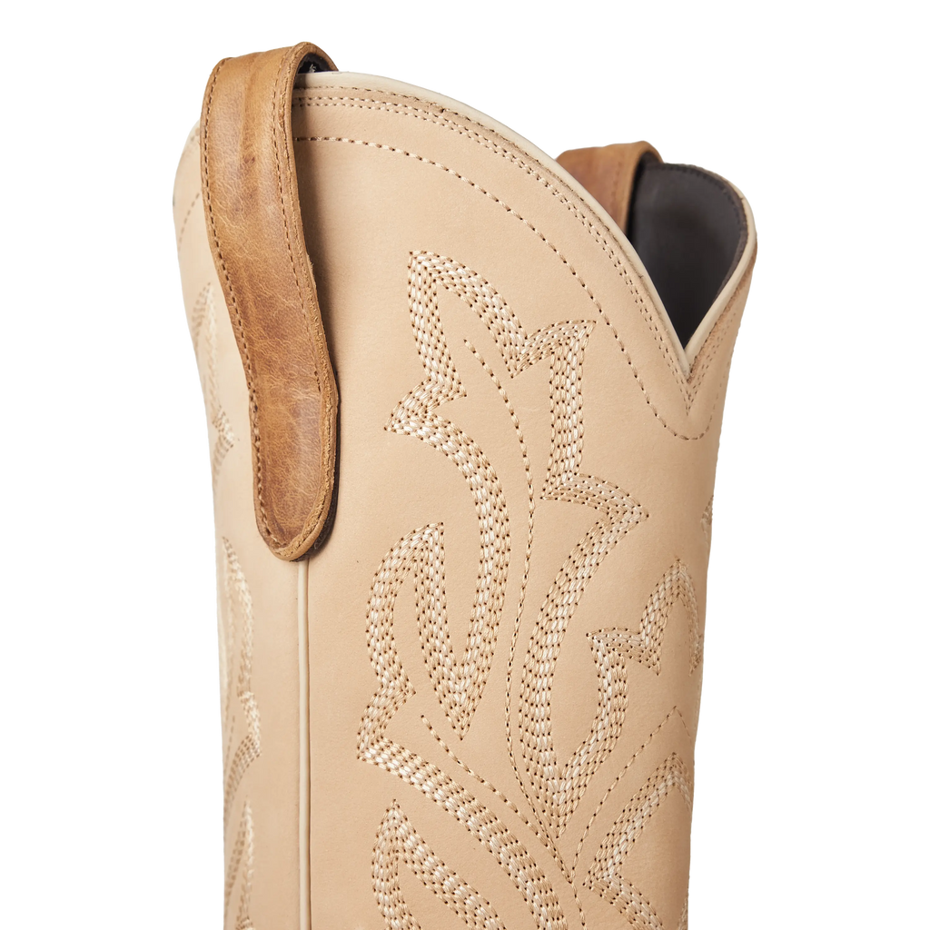 Classic Square Boot - Desert Clay & Pale Ivory