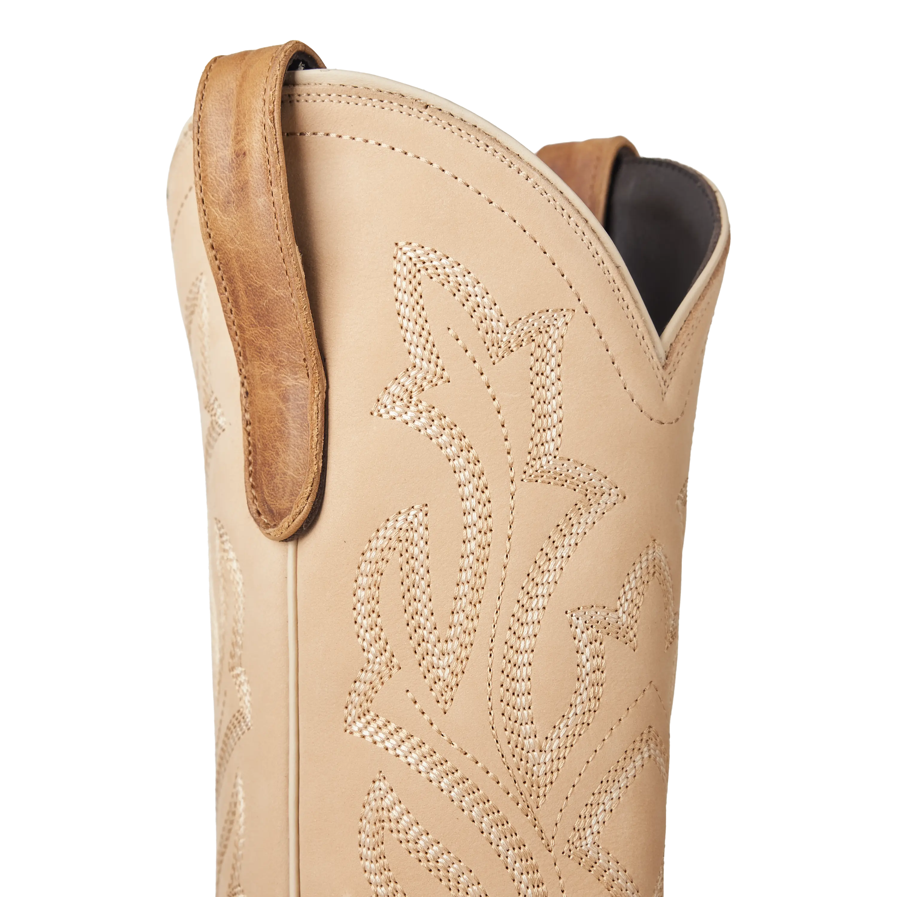 Classic Square Boot - Desert Clay & Pale Ivory