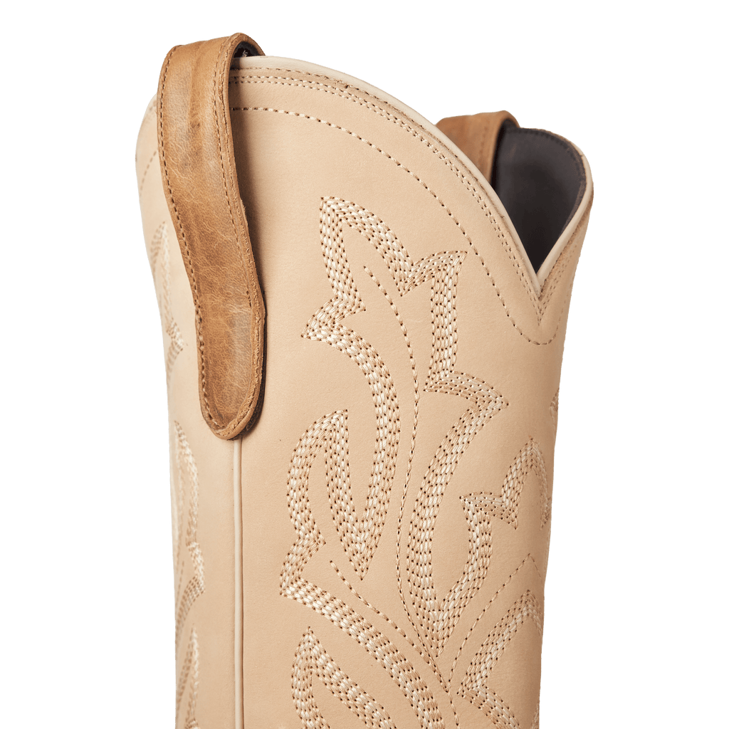 Classic Square Boot - Desert Clay & Pale Ivory