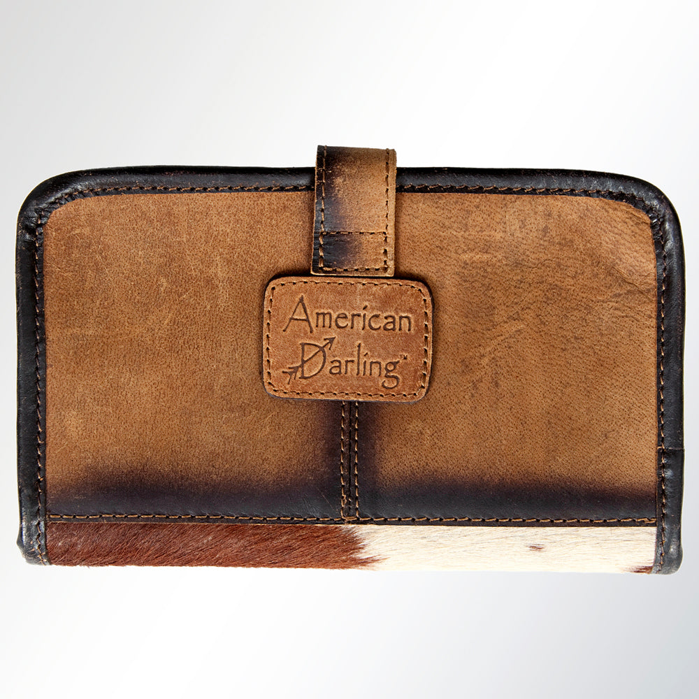 American Darling Western Hair-On Cowhide Leather Wallet & Organiser