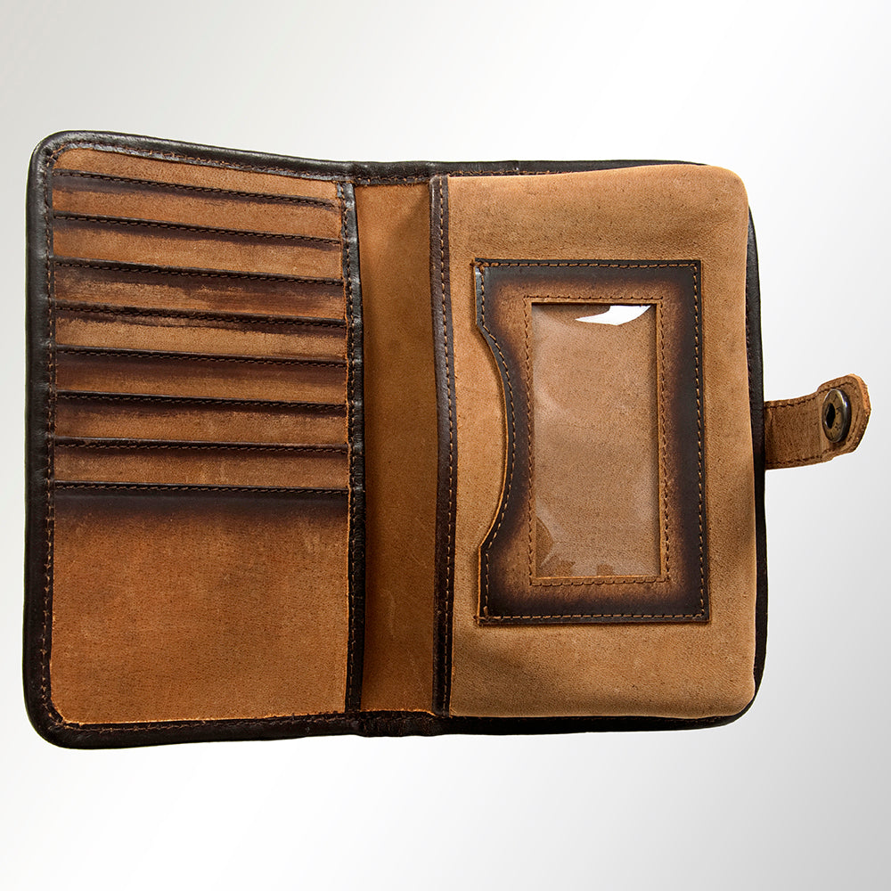 American Darling Western Hair-On Cowhide Leather Wallet & Organiser