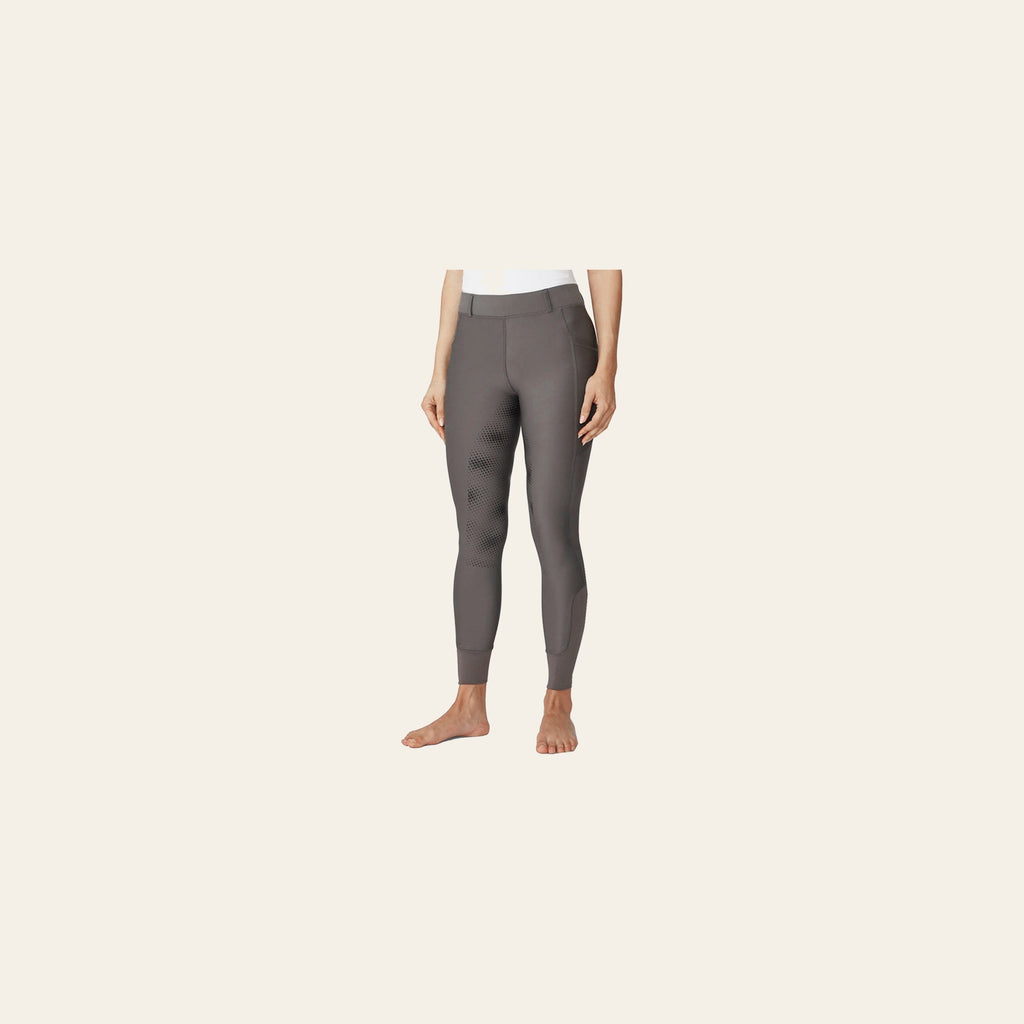 28 In OVATION American stylish Women's Equinox Full Seat Tight - Steel Grey