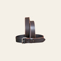 HILASON Western Genuine Leather Belt for Men Women Cowboy Cowgirl Handmade Unisex Full Grain Heavy Duty Jeans