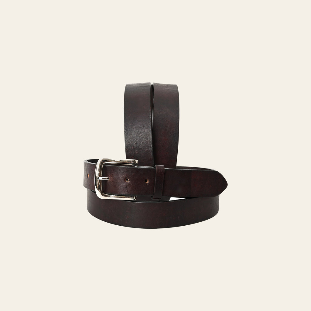 HILASON Western Genuine Leather Belt for Men Women Cowboy Cowgirl Handmade Unisex Full Grain Heavy Duty Jeans