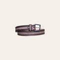 HILASON Western Genuine Leather Belt for Men Women Cowboy Cowgirl Handmade Unisex Full Grain Heavy Duty Tooled Jeans