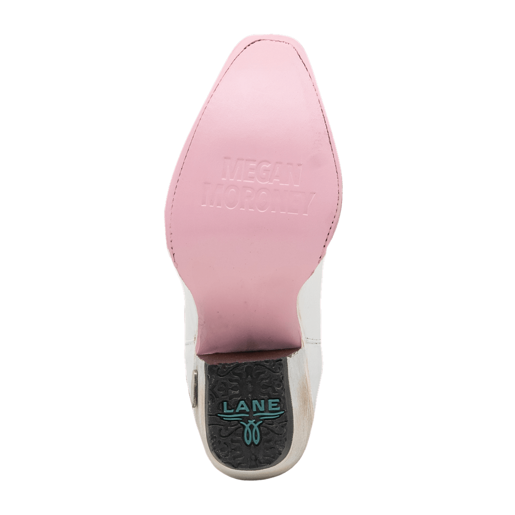 Megan Moroney Lil' Lane Girls Smokeshow Boot - Matte White