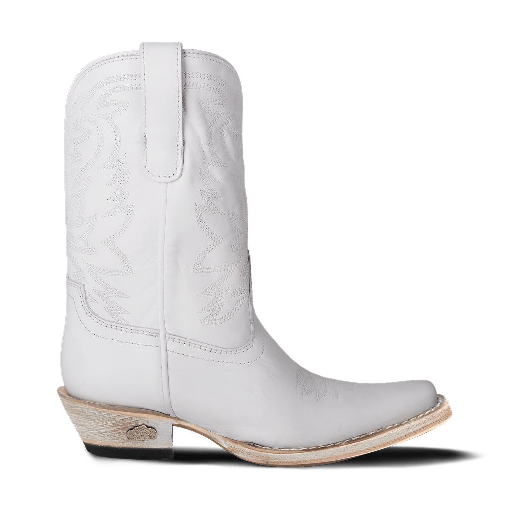 Megan Moroney Lil' Lane Girls Smokeshow Boot - Matte White