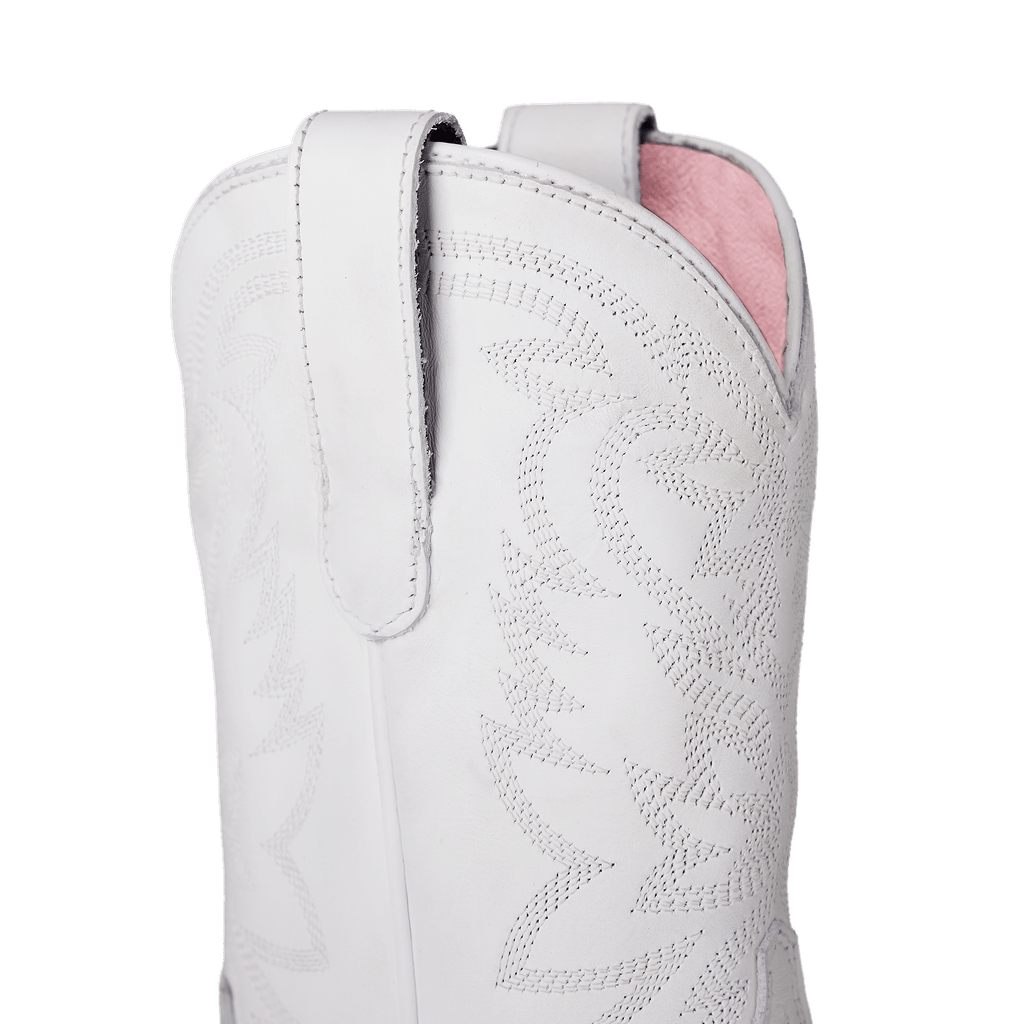 Megan Moroney Lil' Lane Girls Smokeshow Boot - Matte White