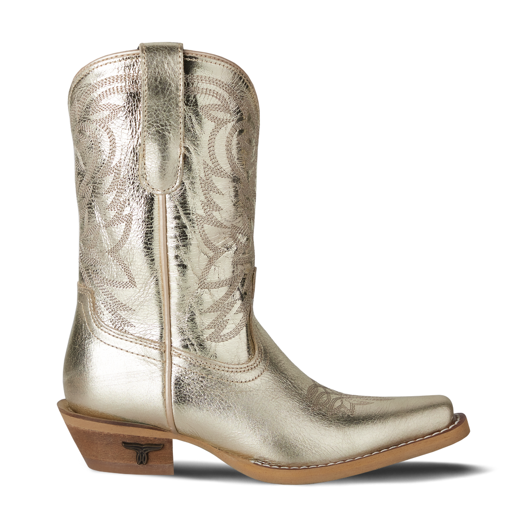 Lil' Lane Smokeshow Boot - Champagne Metallic