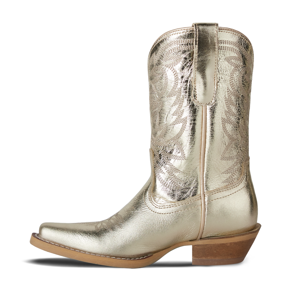 Lil' Lane Smokeshow Boot - Champagne Metallic
